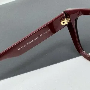 Prada | Accessories | Prada Burgundy Sunglasses Frame Only  display picture 1